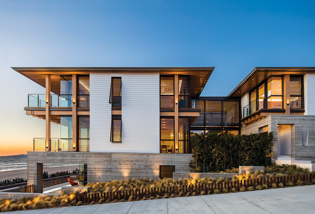 Luxury coastal home